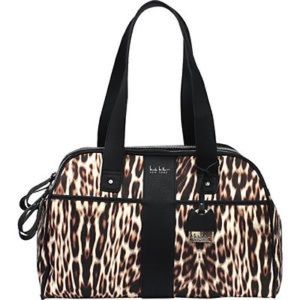 Nicole Miller Chetah Print tote & yoga mat strap